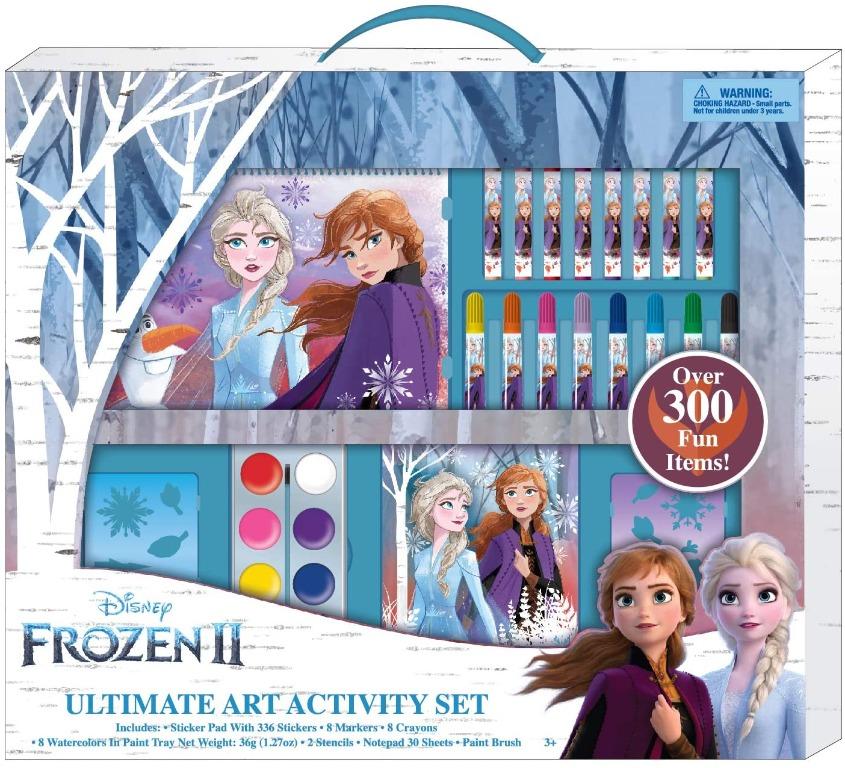 Disney Frozen 2 Ultimate Anna + Elsa Art Set w/Stickers for ...