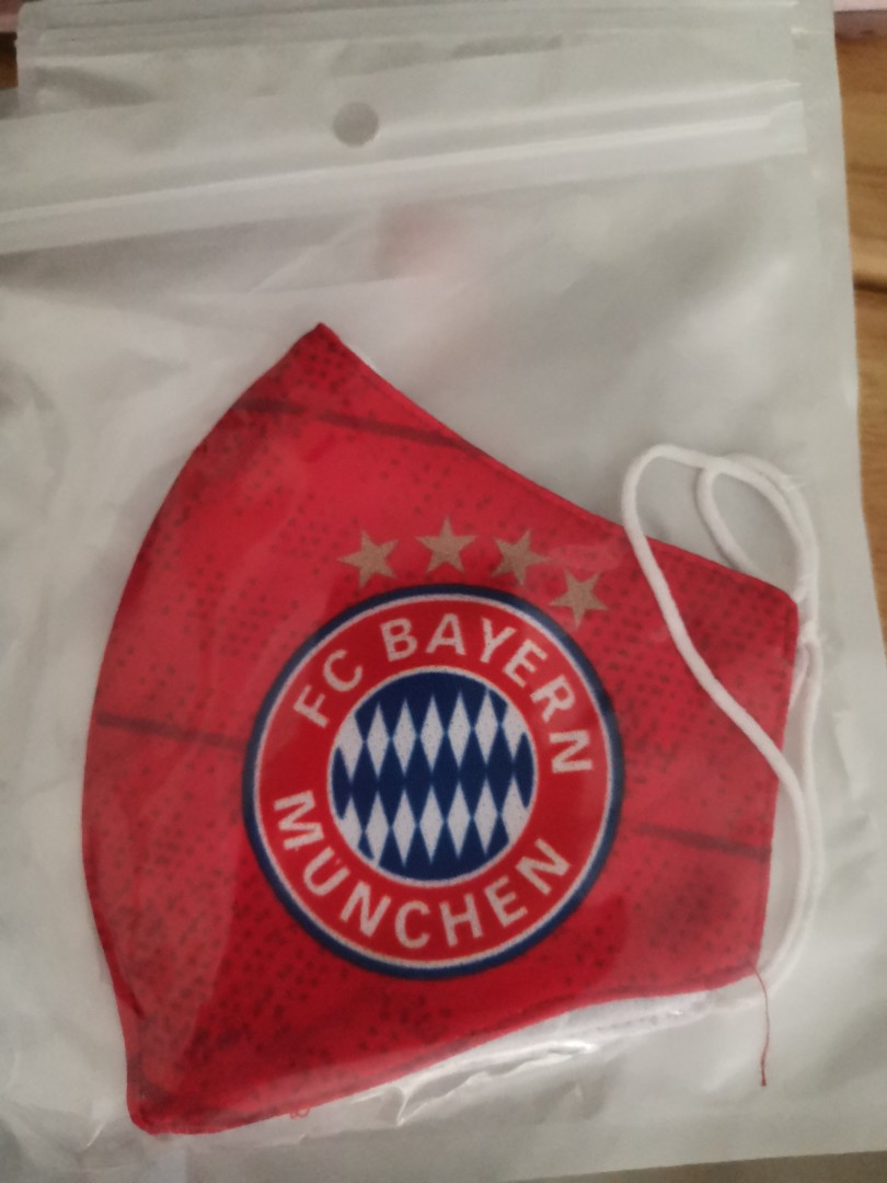 Fc Bayern Munich Face Mask Football Soccer Everything Else On Carousell