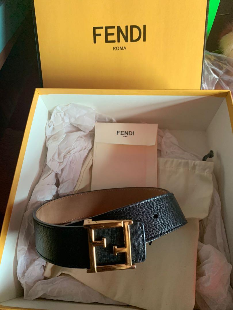 Fendi belt authentic Luxury Sneakers Footwear on Carousell