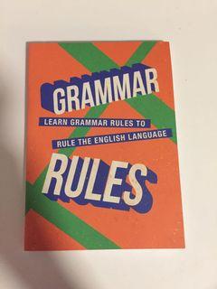 grammar rules book
