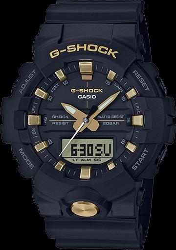 G Shock GBA 810B 1A9DR 5535 Black Gold Display Set No Box Original G Shock Warranty
