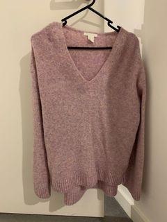 HM PINK SWEATER