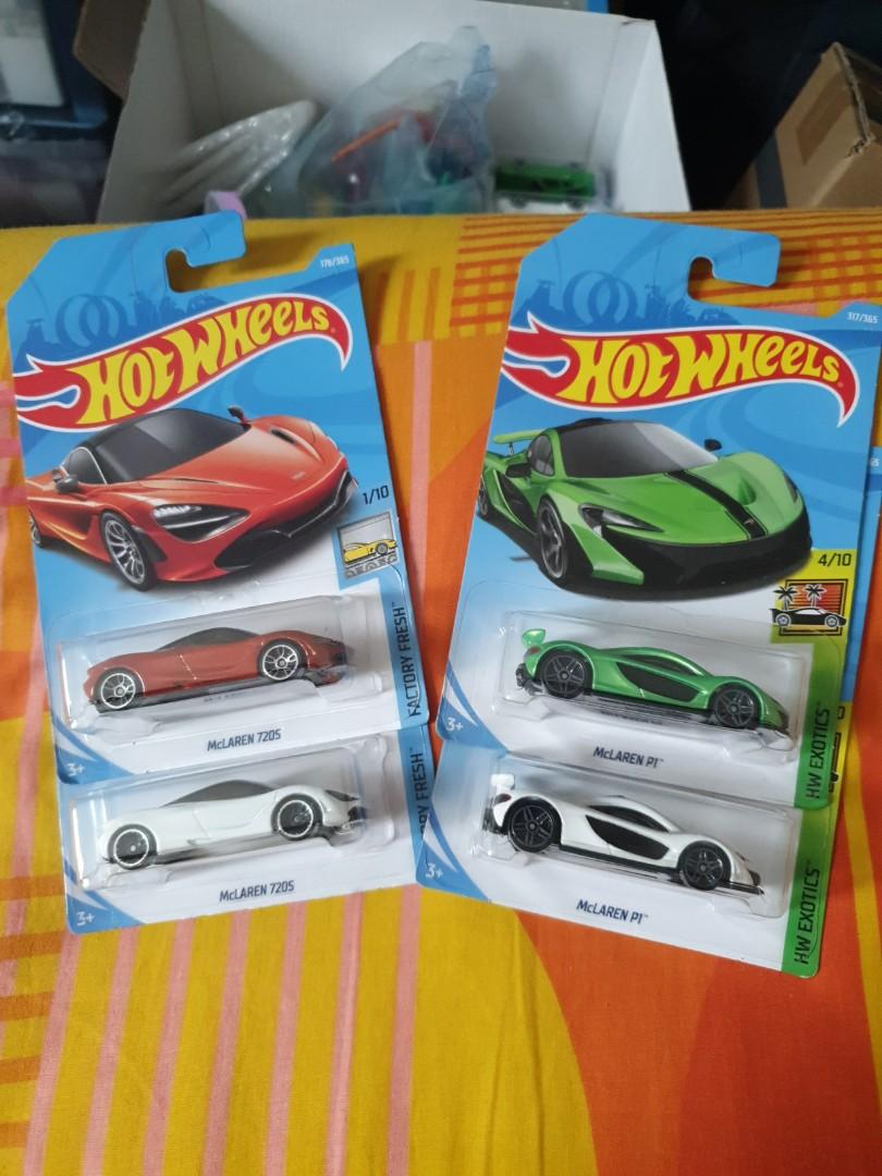 Hotwheels Mclaren 720s And P1 Toys Games Others On Carousell