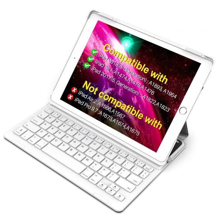 Instock Inateck ipad keyboard case BK2003 Dark gray, Mobile Phones