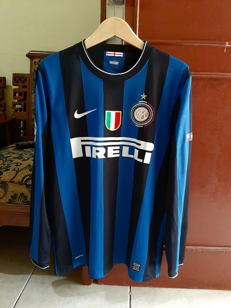 Jersey Original Inter Milan home 2009 2010 Treble Season Olah