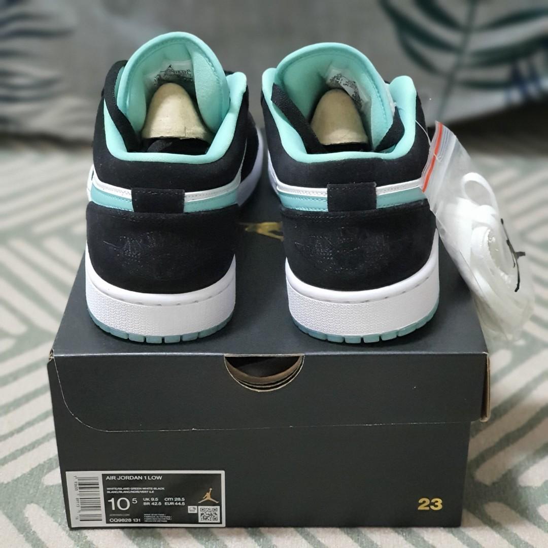 Jordan 1 Low Island Green Men S Fashion Footwear Sneakers On Carousell Jordan 1 Low Island Green Men S Fashion Footwear Sneakers On Carousell