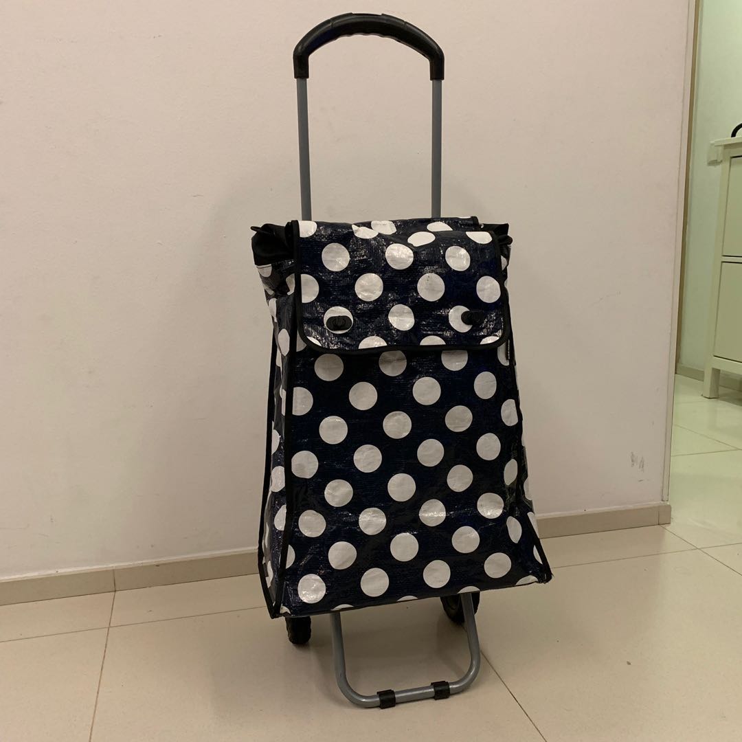 Knalla shopping bag with wheels deals