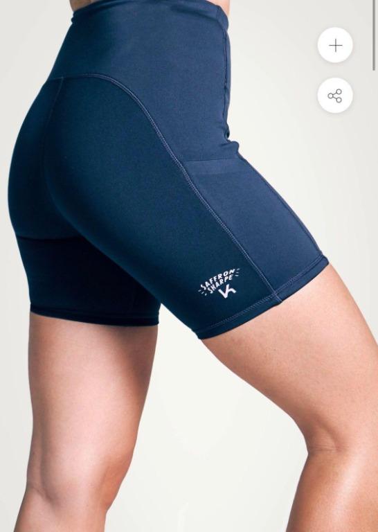 dark blue biker shorts