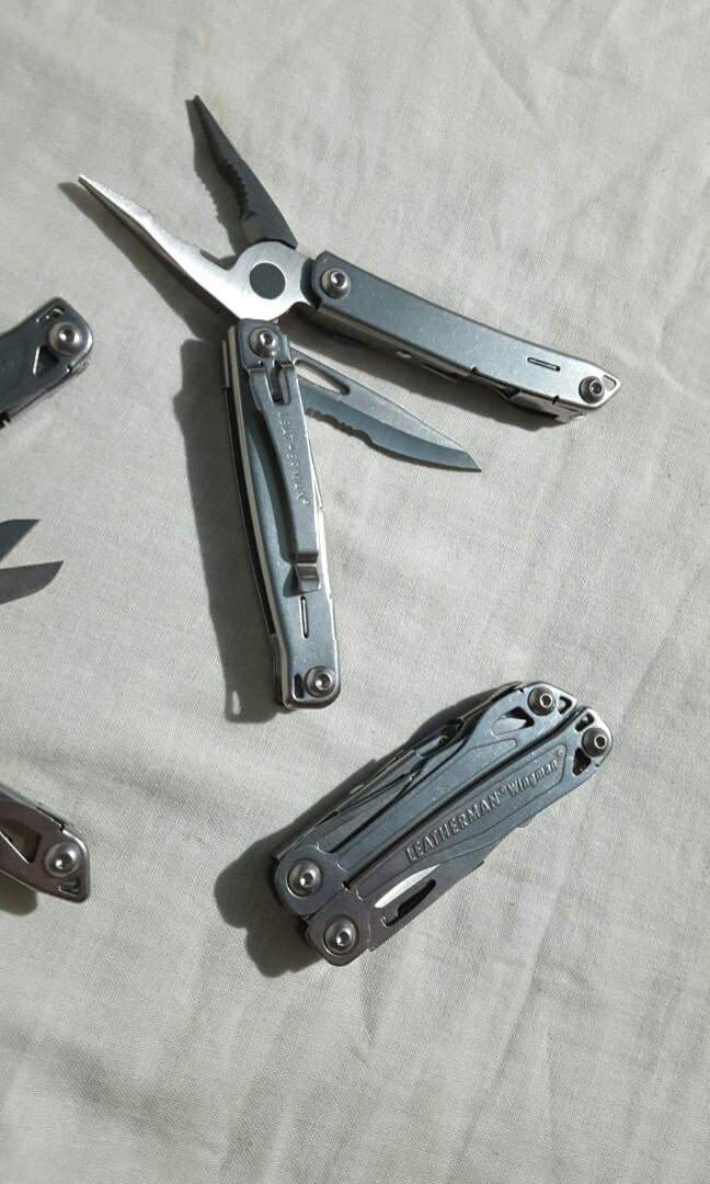 LEATHERMAN WINGMAN STAINLESS MULTITOOLS (UNIT ONLY) EDC (Made in USA