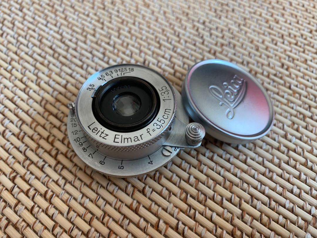 Leica M Leitz Elmar 3.5cm 35mm f3.5, 攝影器材, 鏡頭及裝備- Carousell