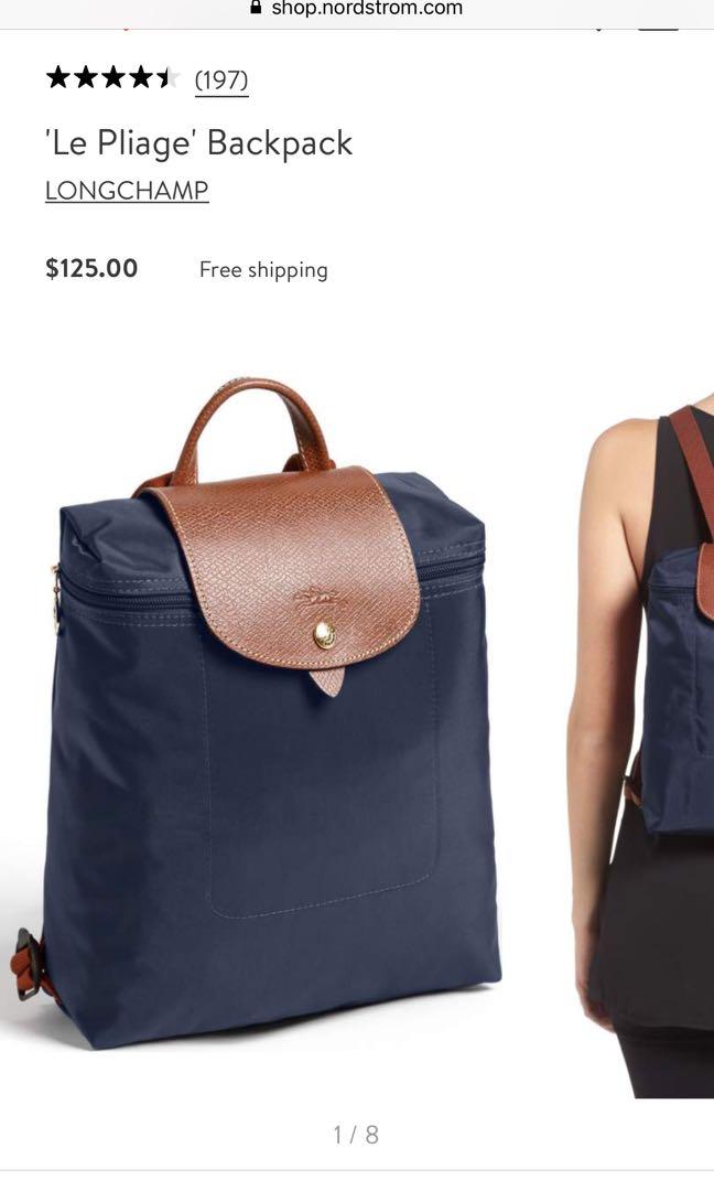 longchamp backpack colours