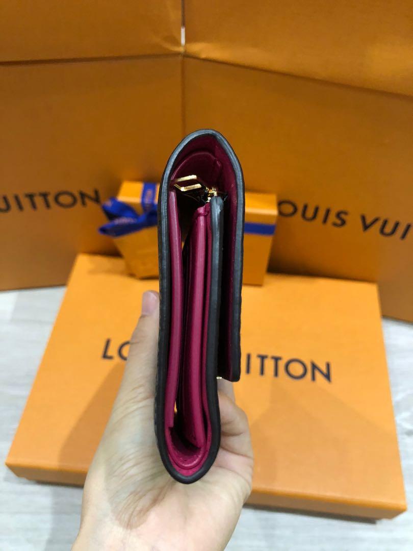 Louis Vuitton M82046 Capucines Compact Maxi Wallet, Navy, One Size