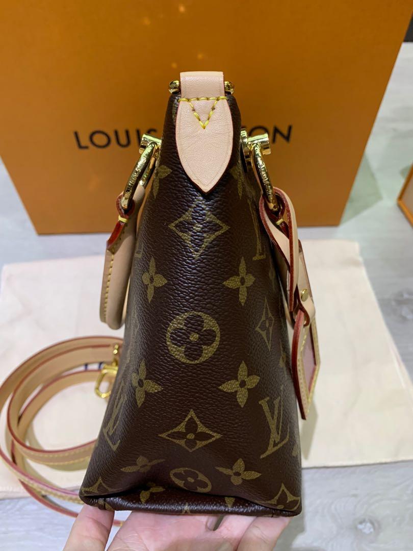 Louis Vuitton Lv V Ghw Tote Bb 2way Shoulder Bag Handbag M43967 Monogram  Brown