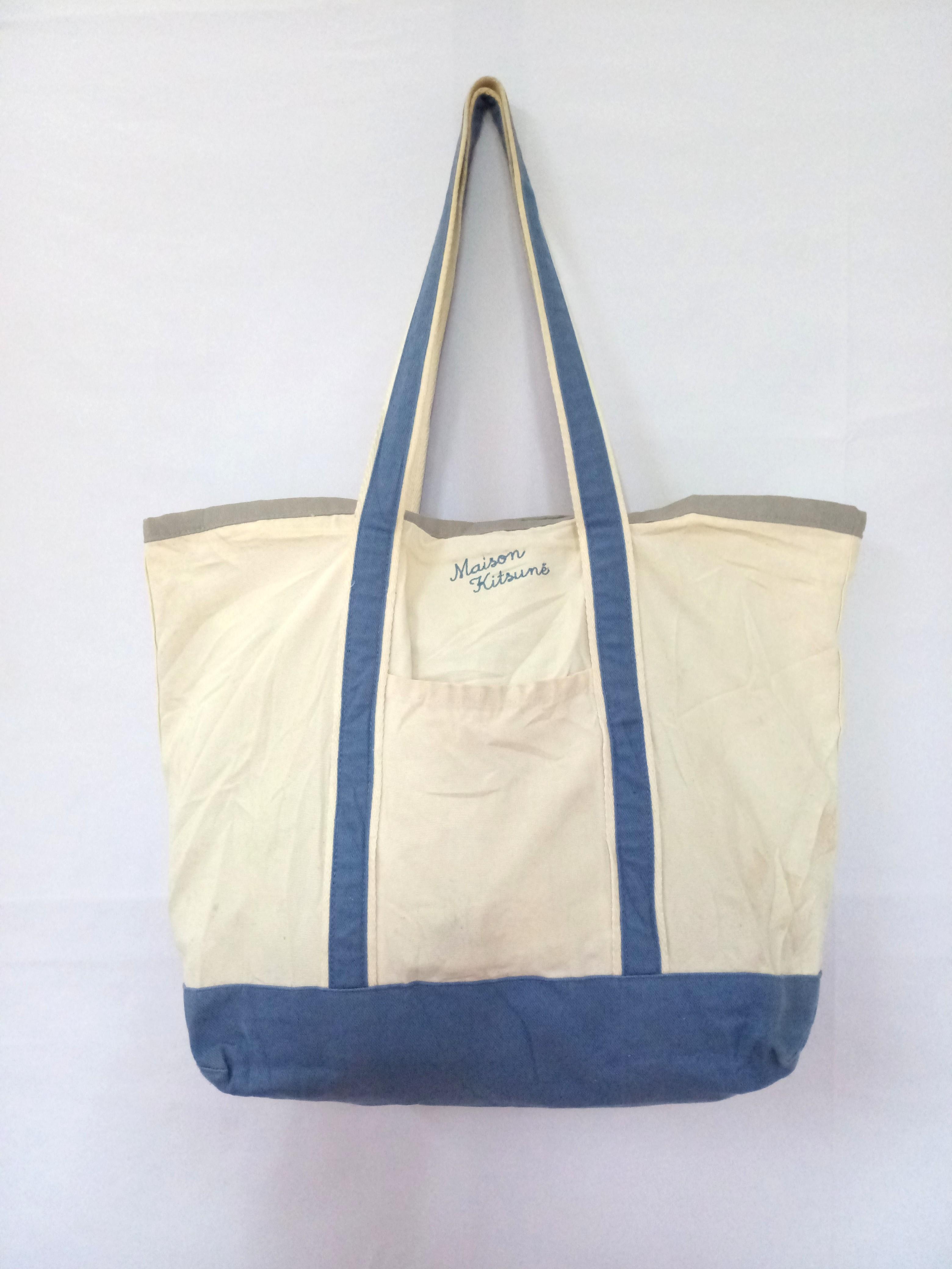 Maison Kitsune Tote Bag Women S Fashion Bags Wallets On Carousell