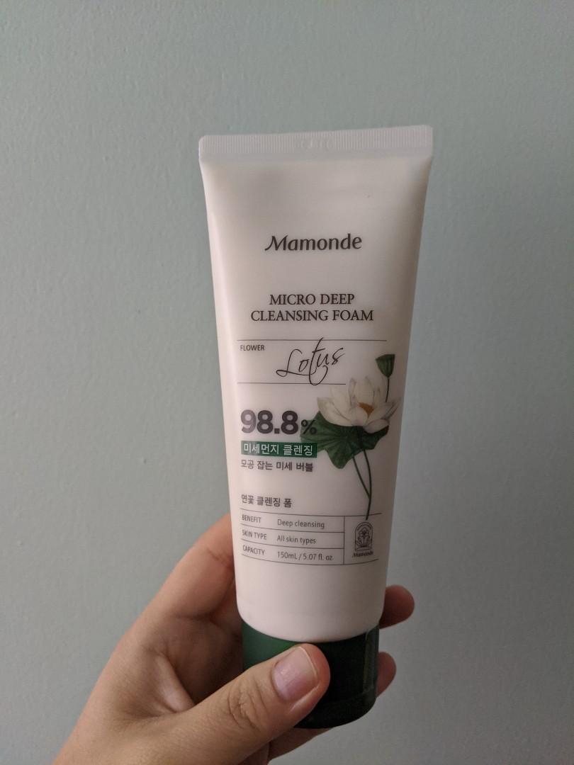 micro deep cleansing foam