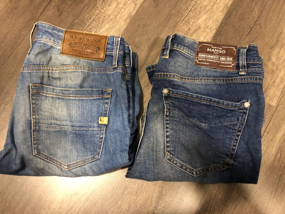 he by mango jeans
