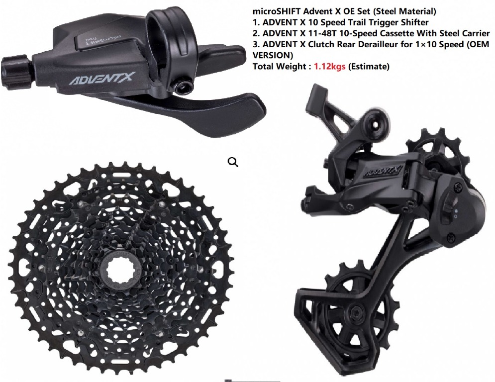 microSHIFT Advent X , Bicycles \u0026 PMDs