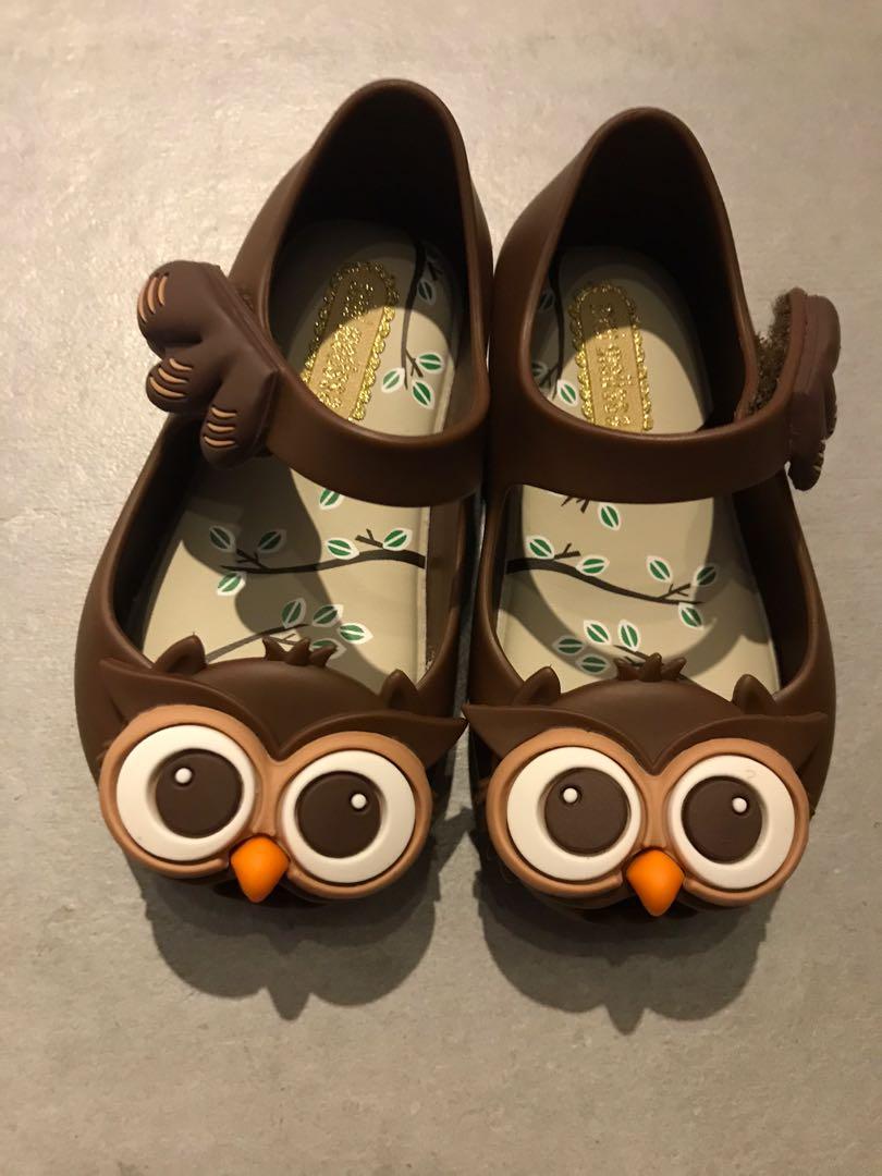 Mini melissa owl shoes sale