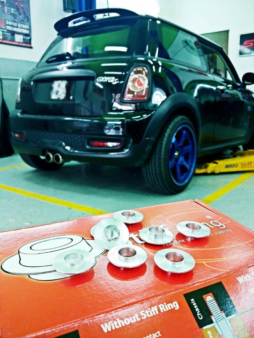 Mini One Cooper Cooper S R50 R53 R56 R58 Convertible R52 R57 Clubman R55 Roadster R59 Countryman Crossover R60 Stiff Ring Subframe Fine Tuning Front And Rear 8pcs Auto Accessories On Carousell