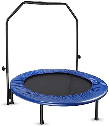 Mini trampoline with bar sales
