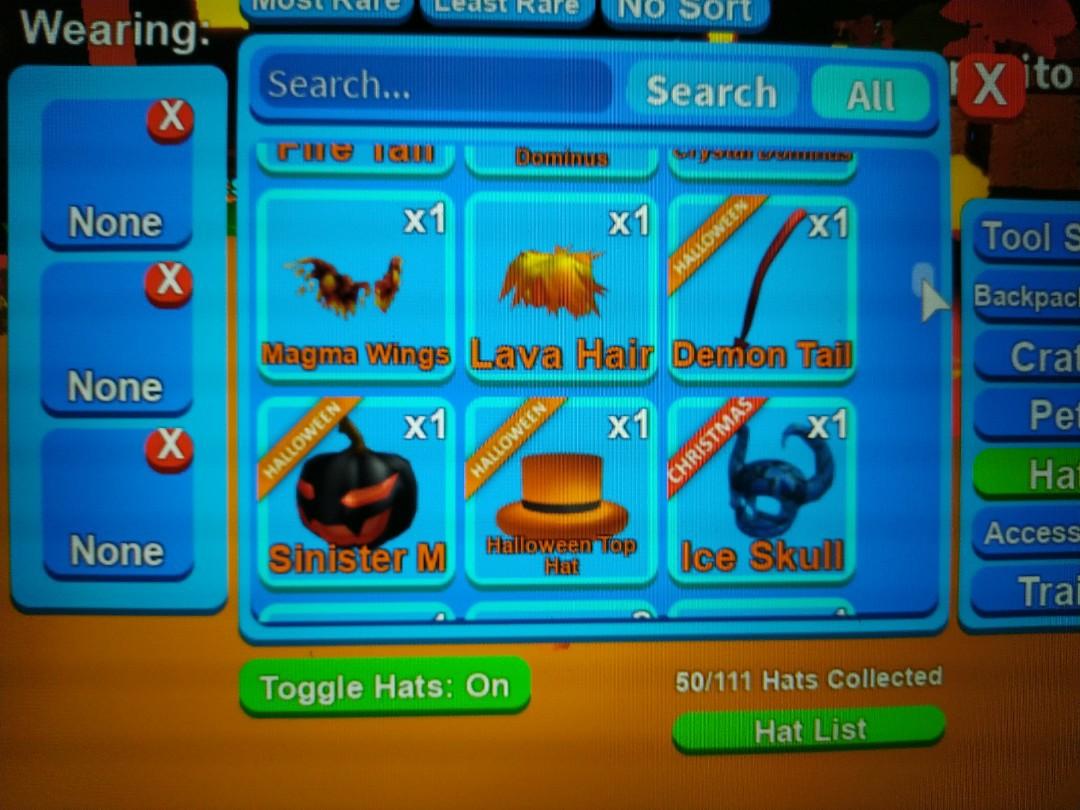Mining Simulator Items For Sale Hats Crates And More Toys Games Video Gaming Video Games On Carousell - roblox mining simulator item tier list