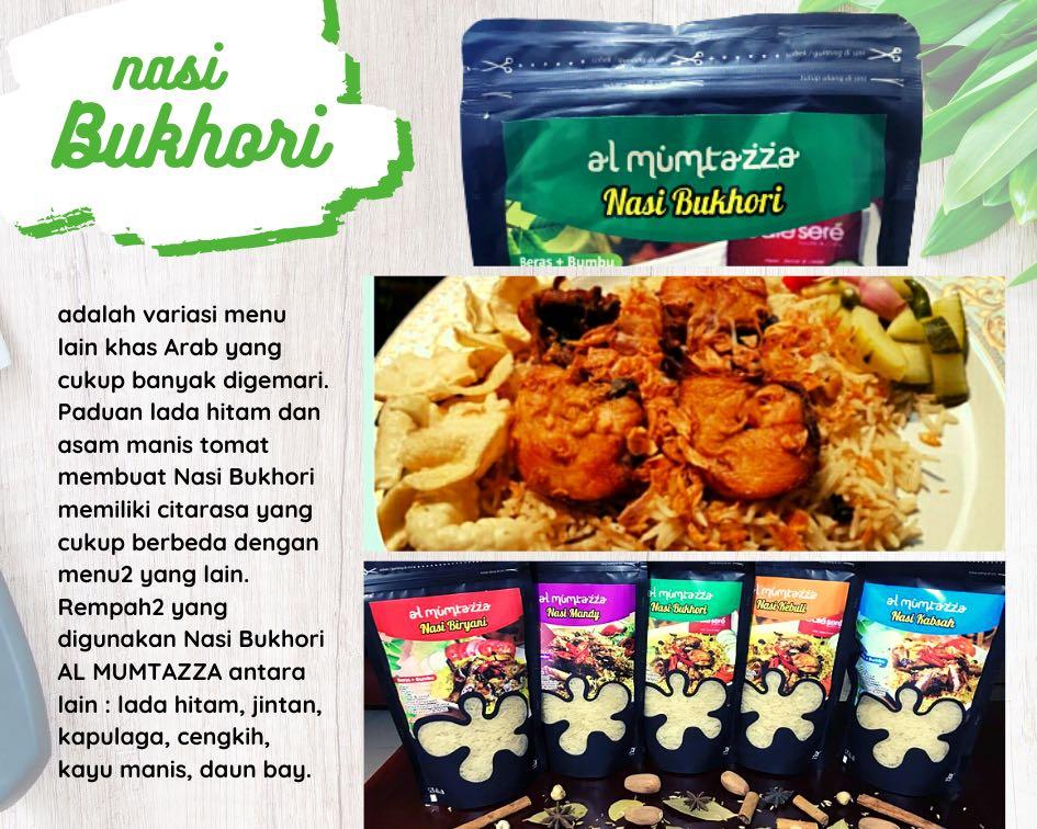 Nasi Kebuli Instan Al Mumtazza Dirumahaja Makanan Minuman Makanan Instan Di Carousell