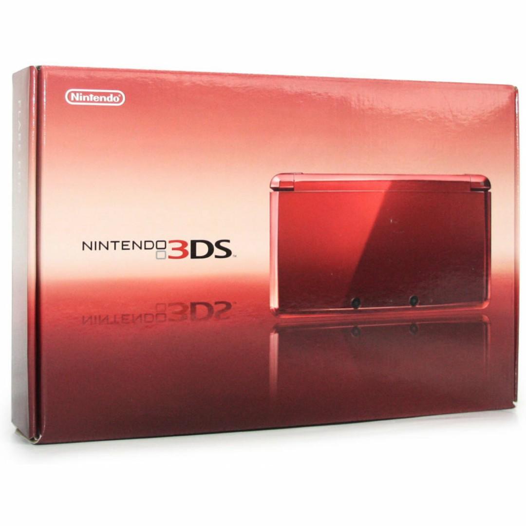 3ds flame red