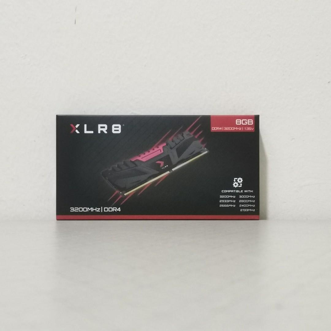 New Pny Xlr8 Pc Ram 8gb Ddr4 30mhz Electronics Computers Desktops On Carousell