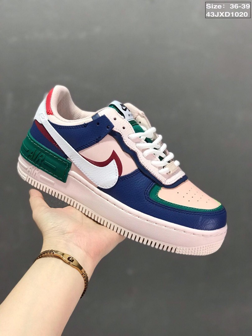 Nike Air Force 1 Shadow (Navy/Pink), Women's Fashion, Footwear, Sneakers on  Carousell