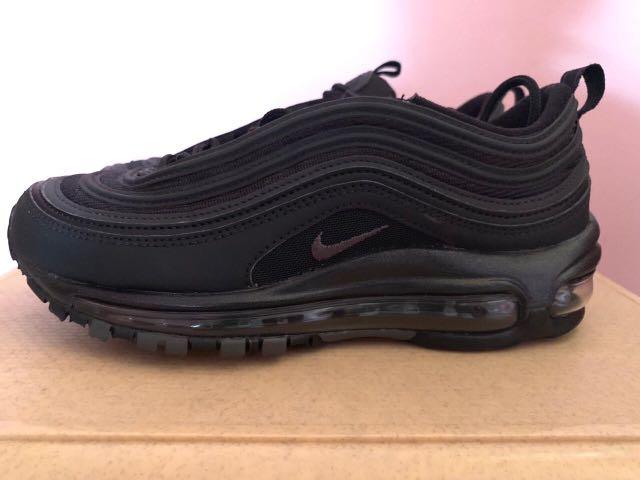 women's nike air max 97 triple black