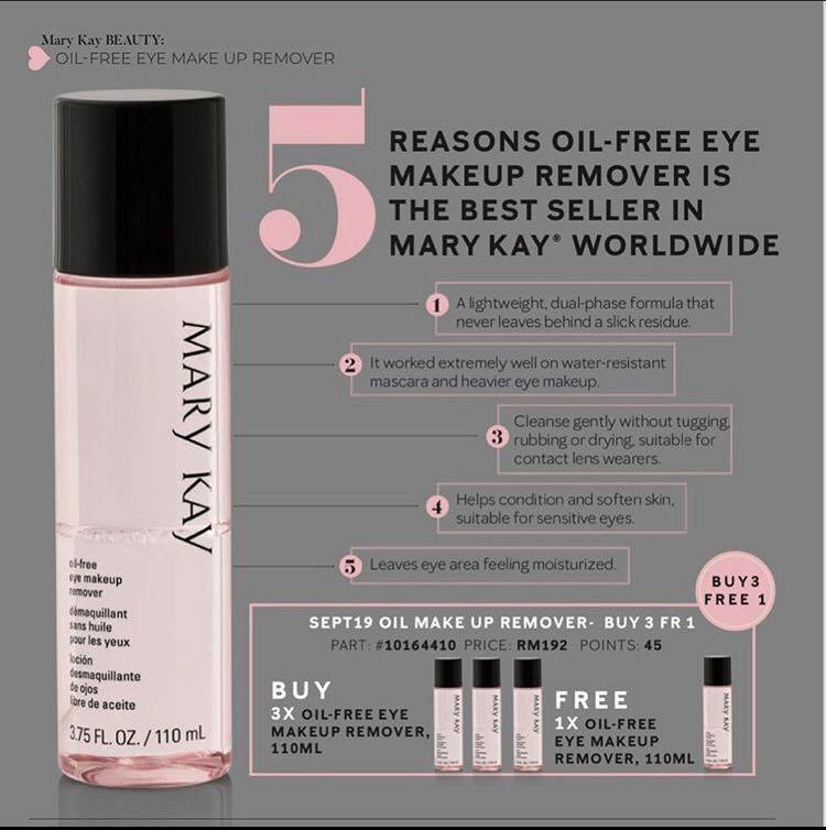 Oil Free Eye Makeup Remover Mary Kay