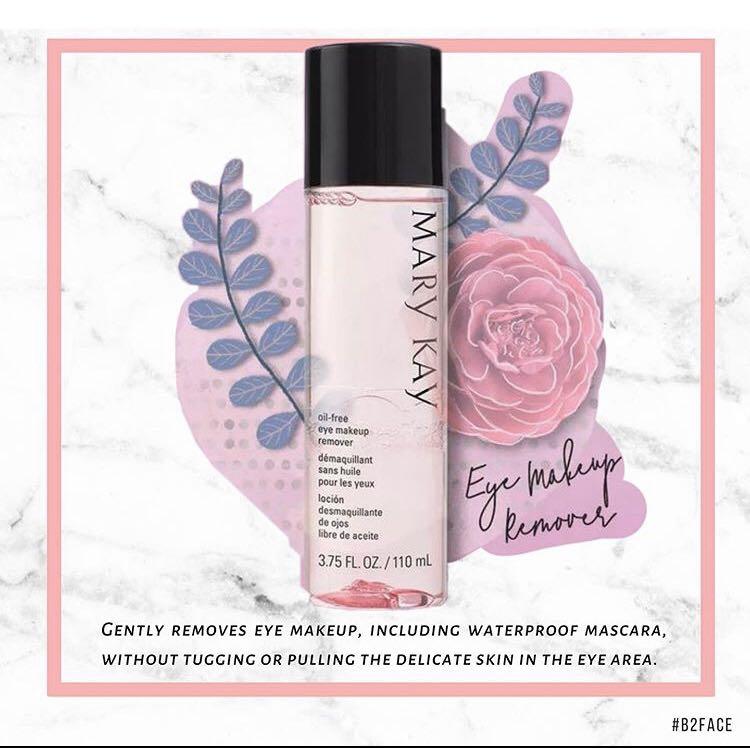 Oil Free Eye Makeup Remover Mary Kay Health Beauty Skin Bath