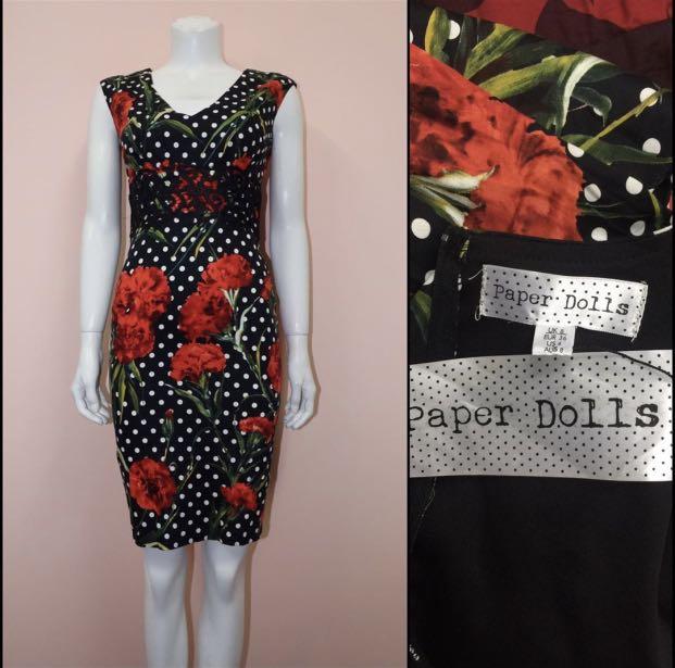 Paper Dolls Midi Dress Uk Brand Women S Fashion Clothes Dresses