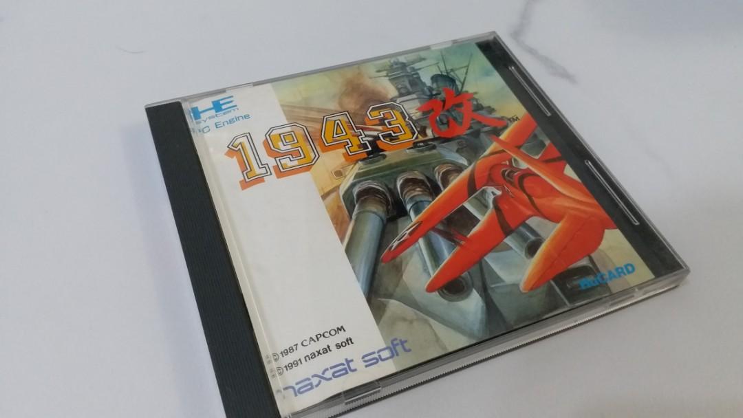 PC-Engine 1943改遊戲 HuCard, 電子遊戲, 遊戲機配件, 遊戲禮物卡及 