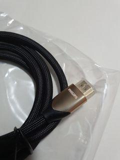 Philips 4K HDMI Cable 1.5M metal goldhead