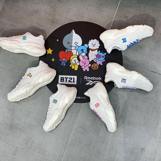 Reebok bt21 new arrivals size chart