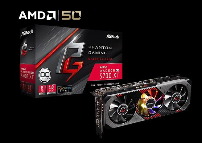 Radeon rx 5700 xt phantom gaming d 8g oc shop