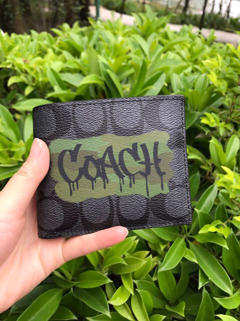 SALE COACH MENS SMALL WALLET 37333 LIMITED EDITION, Men&#39;s Fashion, Bags & Wallets, Wallets on ...