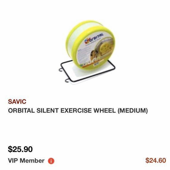 Savic Orbital Hamster Wheel 18cm, Pet Supplies, Homes & Other Pet