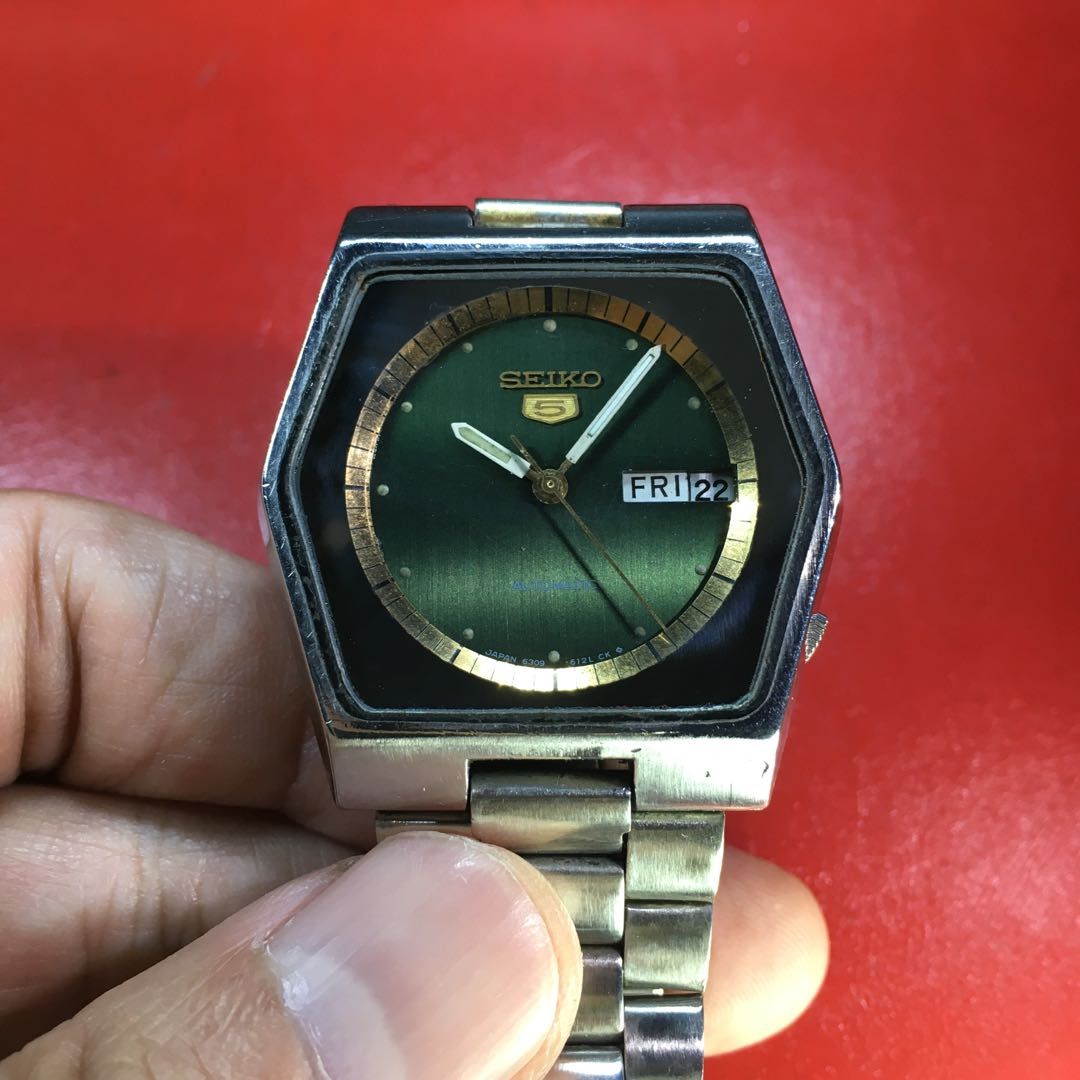 Seiko hexagon watch sales