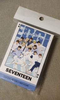 Seventeen K-pop deck of cards