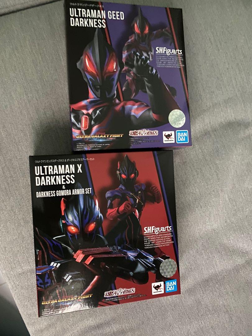 Get Wallpaper Shf Ultraman Geed Darkness And Ultraman X Darkness Shf Toys Free HD