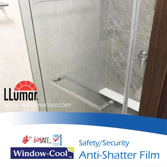 Shower Screen Safety Film, Home Services, Renovations, Aluminium Work