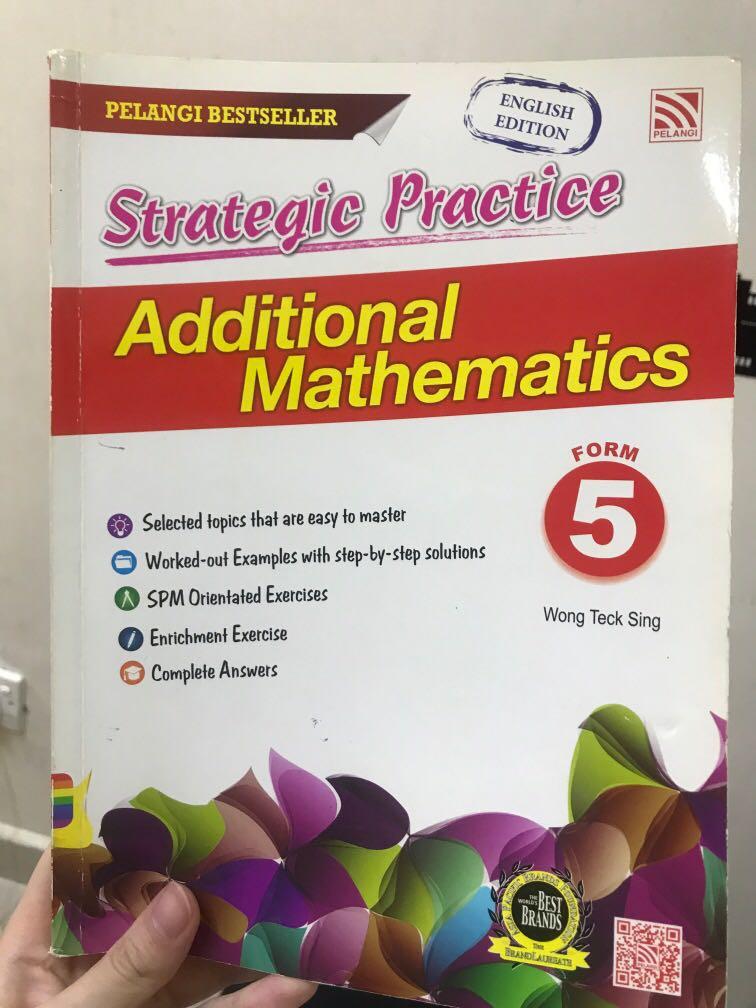 Spm Additional Maths Textbooks On Carousell