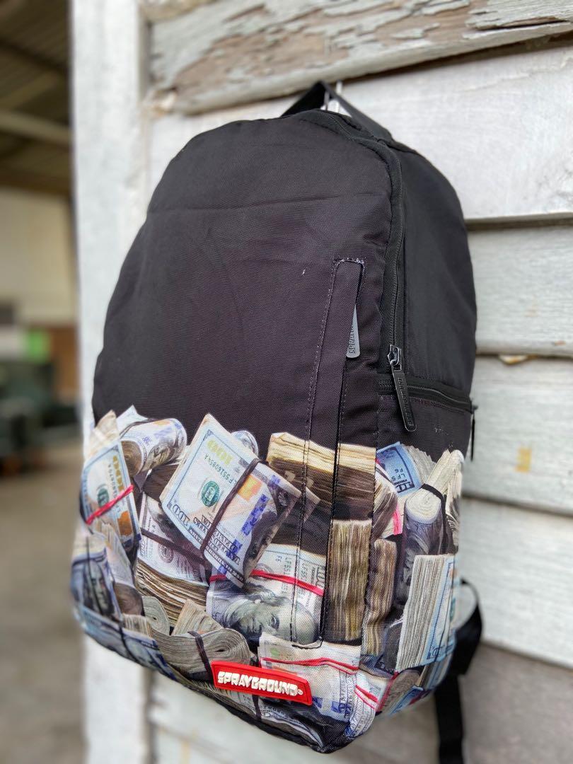 Sprayground money rolled sales backpack