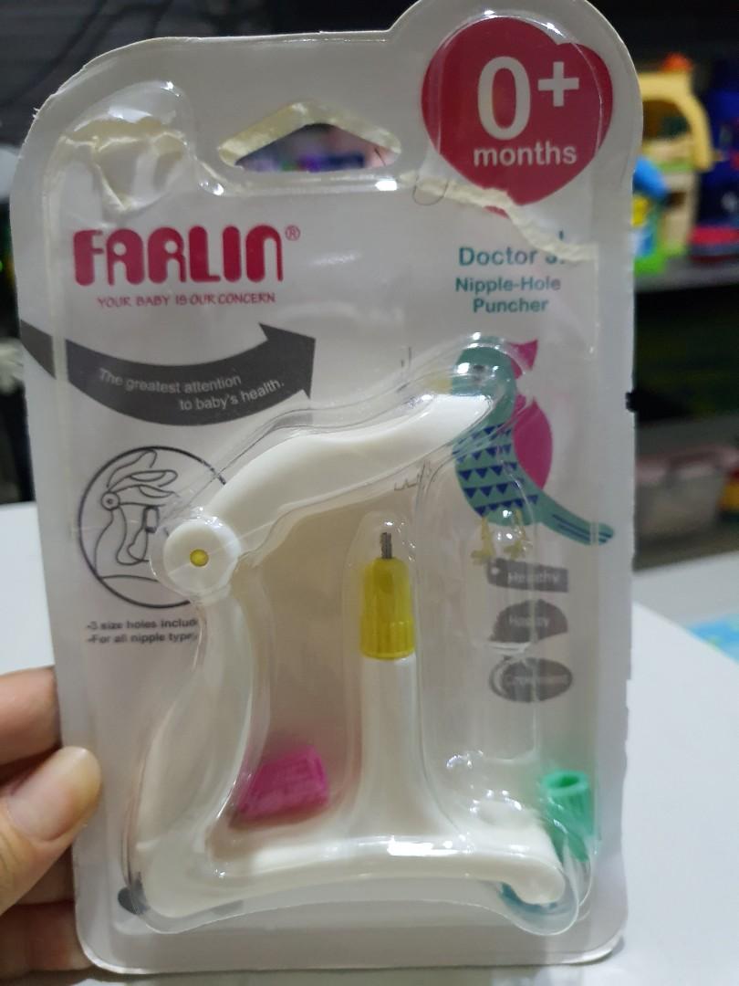 Teat deals hole puncher
