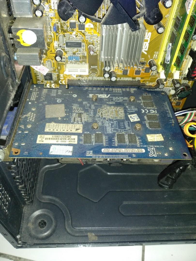 Vga Asus Gt 420 2gb Ddr3 128bit Elektronik Komputer Lainnya Di Carousell