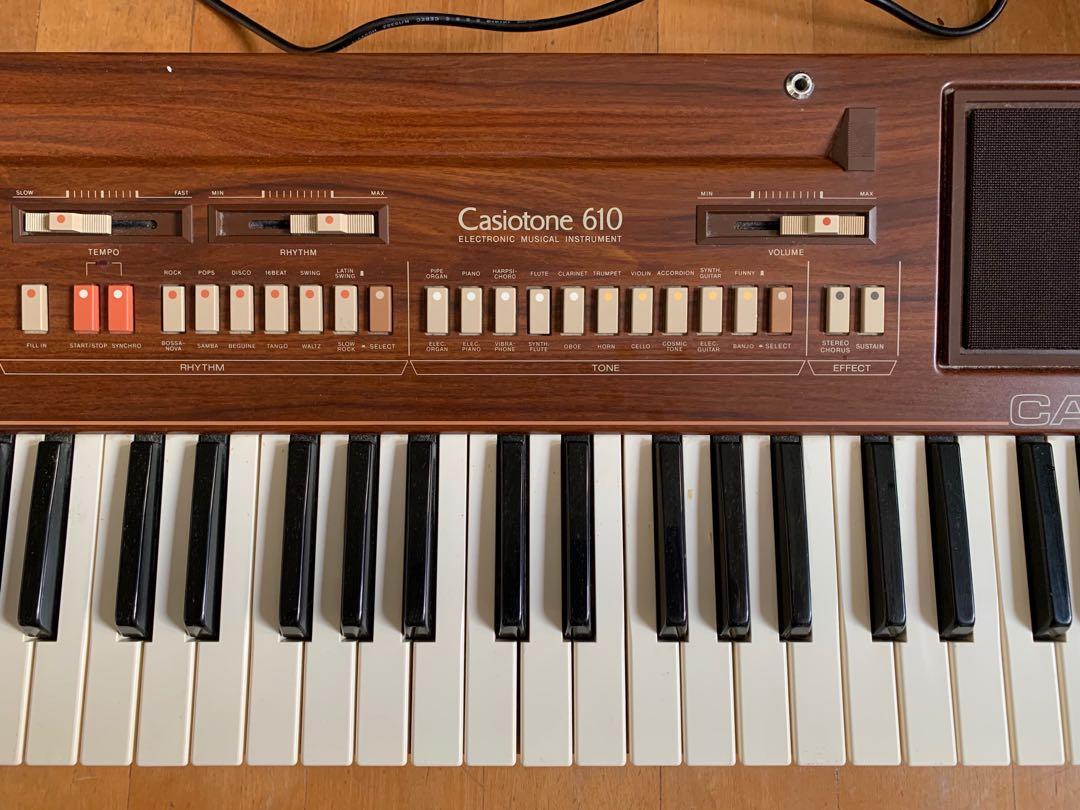 Casio casiotone 610 outlet
