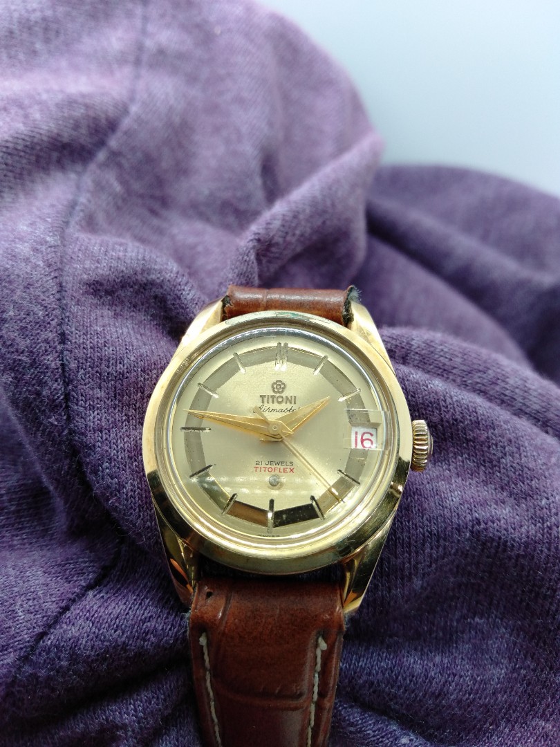 Titoni airmaster 21 jewels titoflex gold online