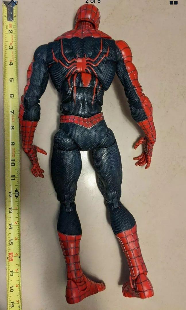 18 inches Spider-man from 2003 Spider-man 2 movie body of figure is fully  articulated!, Hobbies & Toys, Toys & Games on Carousell